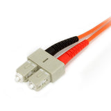 Startech Cable 3m Patch Fibra Optica Duplex Multim