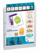 Elba Polyvision Carpeta De Cartón A4 Blanco