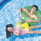 Intex 26166 Piscina Sobre Suelo Piscina Hinchable Círculo 12430 L Azul