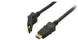 S-Impuls Hdmi Cable, 4k, Verg., 2x Acodable, Negro, 1m