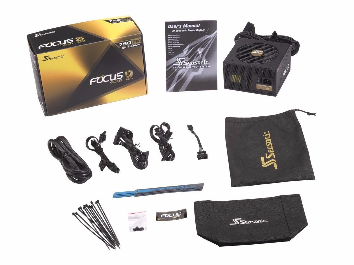Fuente De Alimentación  Power Supplyseasonic Focus Gold Ssr-750fm - Netzteil (Intern)