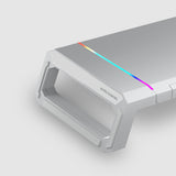 Soporte Gaming Para Monitor Mars Gaming Mgs-One Hasta 30 Kg Blanco