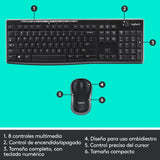EAN 5099206039193 - Logitech 920-004513 teclado Ratón incluido Hogar USB QWERTY Español Negro imagen 12