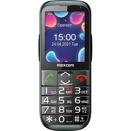 EAN 5908235976761 - MaxCom MM724 5,59 cm (2.2") 85 g Negro Teléfono para personas mayores imagen 3