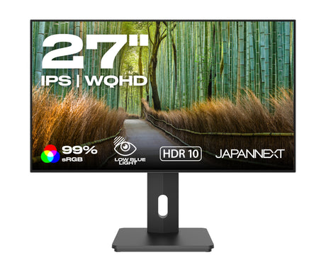 EAN 4589511165447 - JAPANNEXT JN-27IPS4FLWQHDR-HSP pantalla para PC 68,6 cm (27") 2560 x 1440 Pixeles Wide Quad HD LCD Negro imagen 1