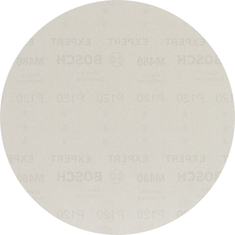 Hoja De Lija Para Estructura De Malla Bosch Expert M480 Ø 225 Mm, K120 (25 Piezas, Para Lijadoras De Paneles De Yeso)