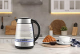 Eta Eta115490000 Crystela Glass Kettle, 1.7 L, 2200 W