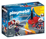 Playmobil Ciudad Accion -  Bomberos Con Bomba De Agua