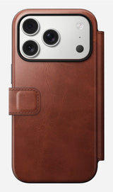Nomad Modern Leather Folio Iphone 17 Pro Olde Dublin H.