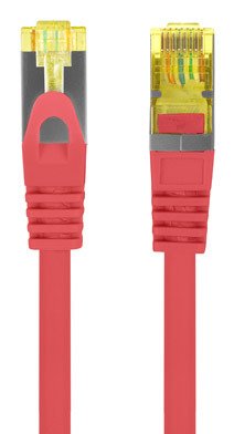 EAN 5901969437027 - Lanberg PCF6A-10CU cable de red Rojo 0,5 m Cat6a S/FTP (S-STP) imagen 2