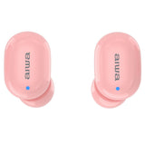 Auriculares Micro Aiwa Ebtw-150pk Rosa Bluetooth/Tactil/Estuche Carga/Pantalla Led/2xmic Ebtw-150pk