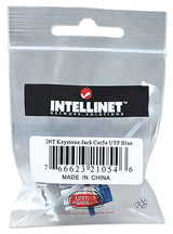 Intellinet Cat5e Keystone Jack Azul Utp Punch-Down