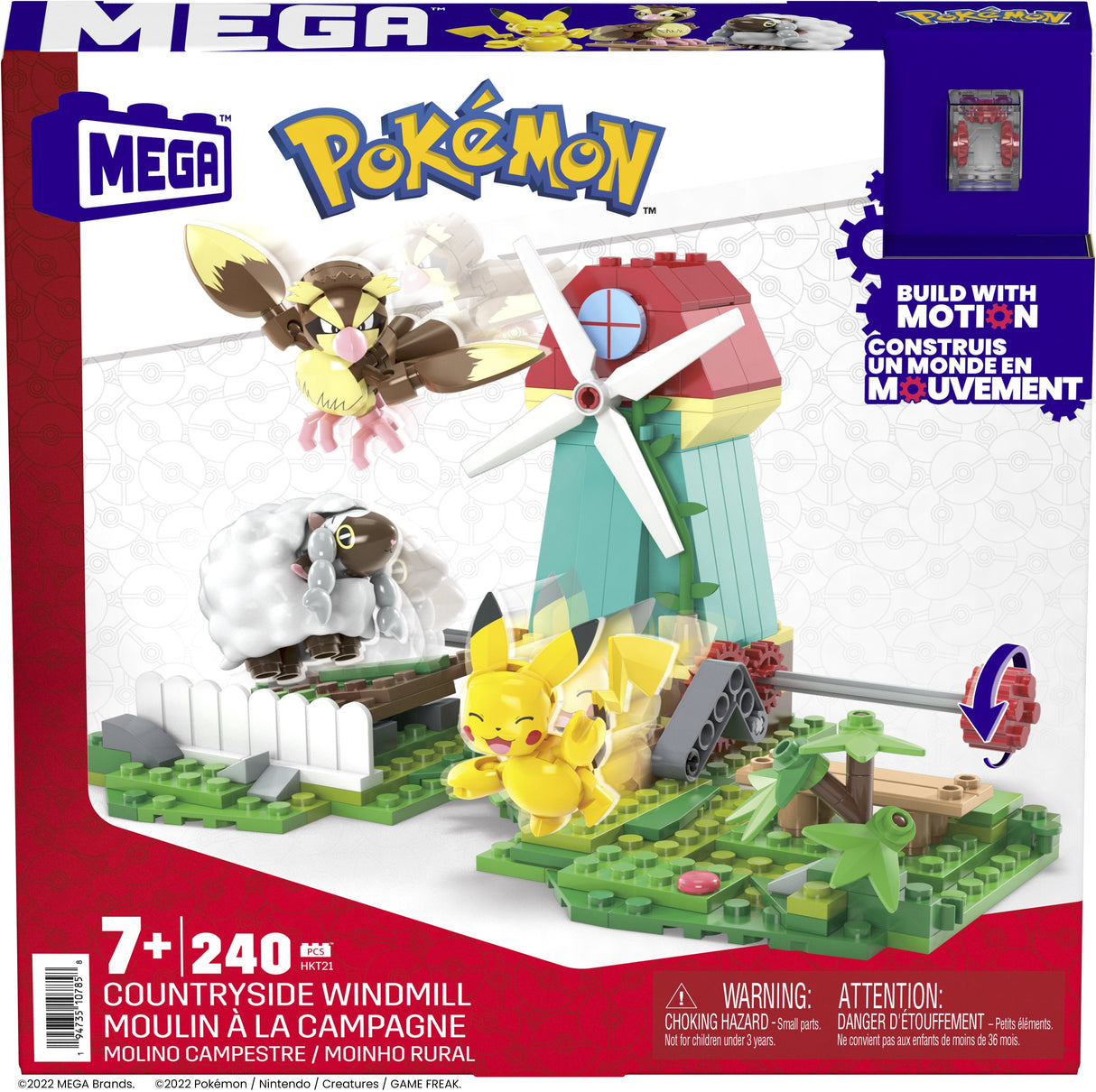 Mega Construx Pokémon Granja De Molino De Viento Hkt21