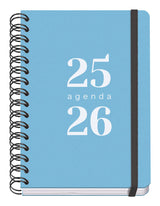 Dohe Agenda Escolar Grammar A5 Espiral Doble Dp Tapa Pp Azul 2025-2026