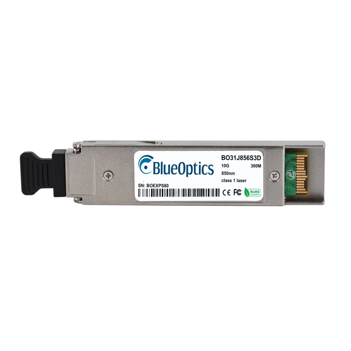 Blueoptics Alcatel-Lucent 3he00566aa Blueoptics Bo31j856s3d Xfp Transceiver, 10gbase-Sr, Multimode Fiber, 850nm, 300m