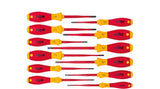Wiha Wh-41003 Kit De Destornilladores Softfinish Electric Slimfix, 12 Piezas
