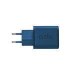 Sbs Mini Cargador Gan Usb-C Pd 20w Azul
