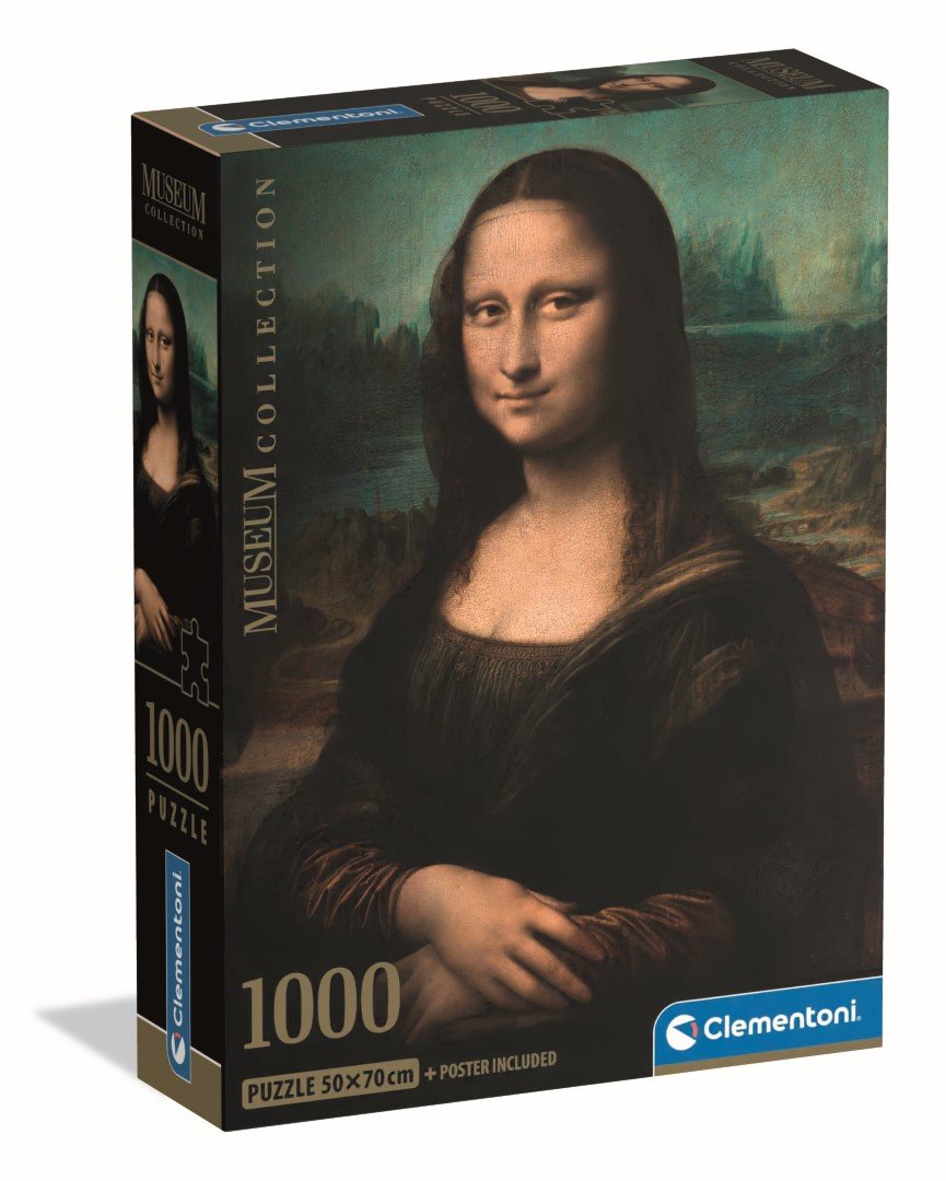 Puzzle Mona Lisa Leonardo Museum 1000pzs