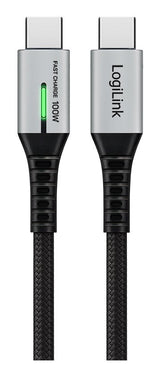 Logilink Cu0432 Cable Usb Usb 3.2 Gen 2x2 1 M Usb C Negro