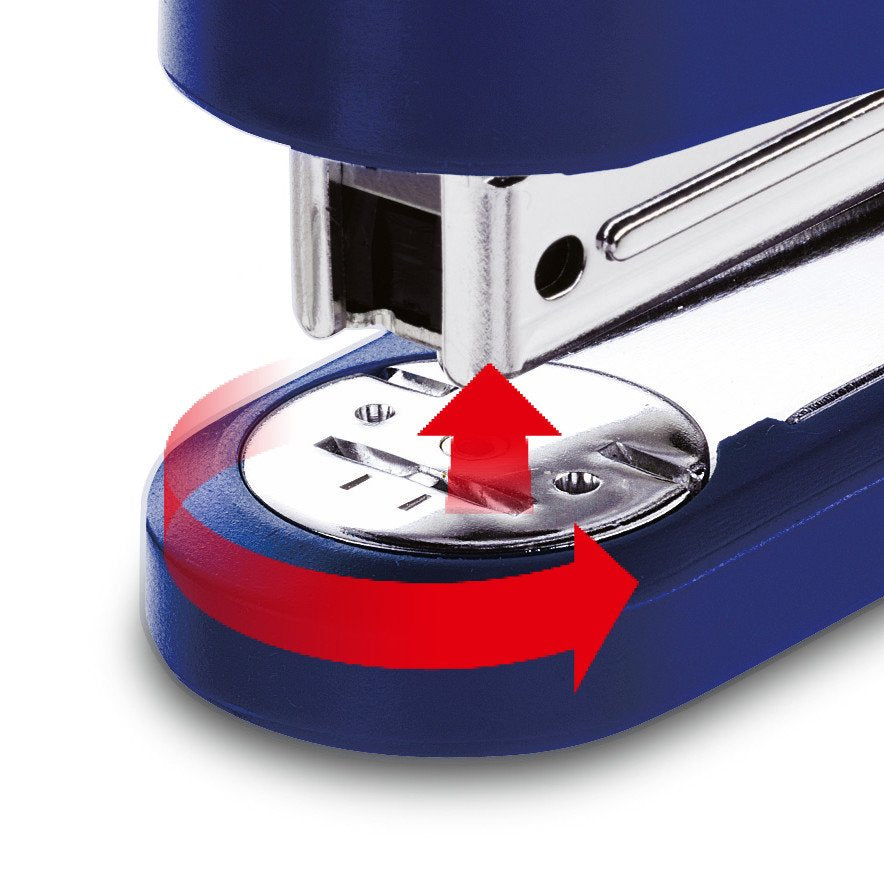 Novus Grapadora B2 Colorid 2.0 24/6 Din Super Azulón Brillante