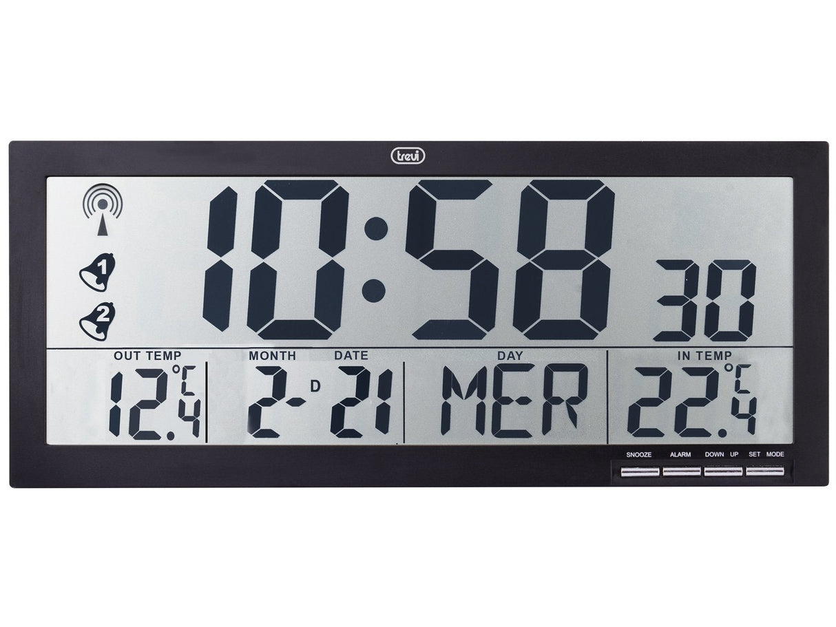Reloj De Pared Trevi Om3530rc 33cm Sensor Ex