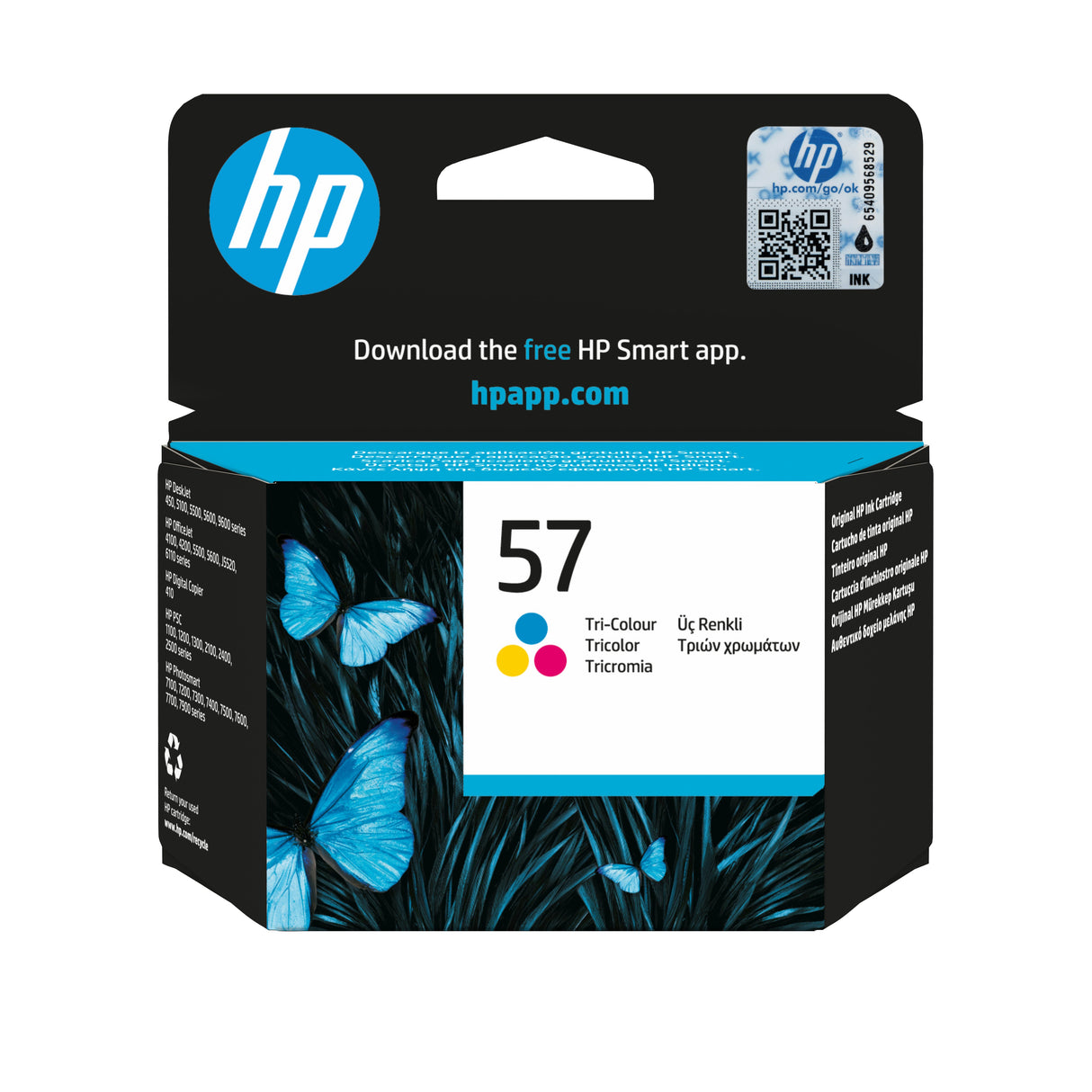 EAN 0088698449462 - HP 57 Tri-color Original Ink Cartridge cartucho de tinta 1 pieza(s) Alto rendimiento (XL) Cian, Magenta,  imagen 1