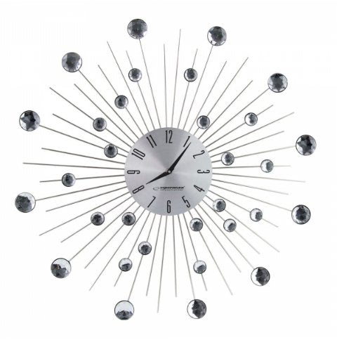 Reloj De Pared Esperanza Boston Ehc002 (Color Plata)