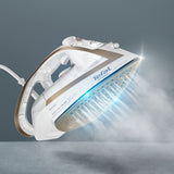 EAN 3121040086469 - Tefal Puregliss FV8042 Plancha vapor-seco Durilium AirGlide Autoclean soleplate 3000 W Bronce, Blanco imagen 7