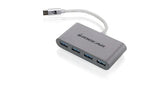 EAN 0881317513748 - iogear HUB-C USB 3.2 Gen 2 (3.1 Gen 2) Type-C 5000 Mbit/s Plata imagen 2