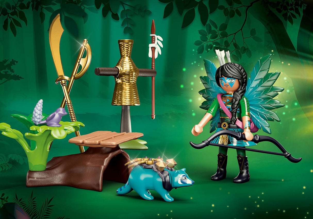 Playmobil 70905 Starter Pack Knight Fairy Con Mapache