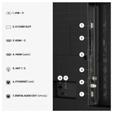 Hisense 50a7ds, 127 Cm (50"), 3840 X 2160 Pixel, Qled, Smart-Tv, Wlan, Negro, Gris