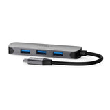 Nedis Ccgb64220gy01 Hub De Interfaz Usb 3.2 Gen 1 [3.1 Gen 1] Type-C 5000 Mbit/S Gris