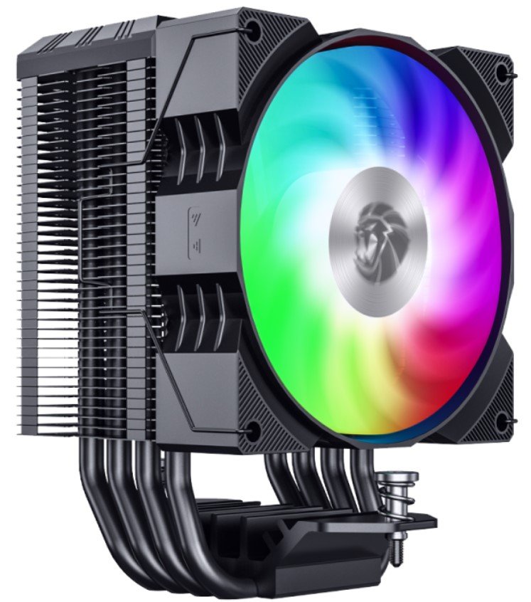 Refrigeración Cpu Gamemax  Cpu Air Cooler  Gamma 90 Digital Bk  Black