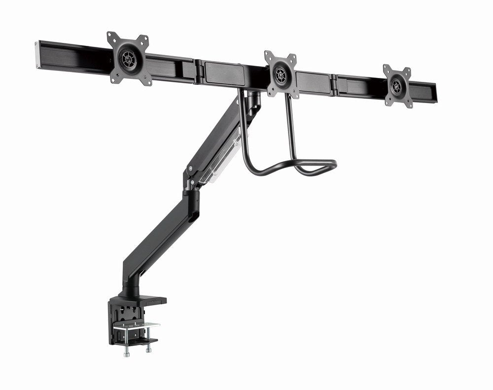 EAN 8716309127691 - Gembird MA-DA3-03 soporte para monitor 68,6 cm (27") Escritorio Negro imagen 3