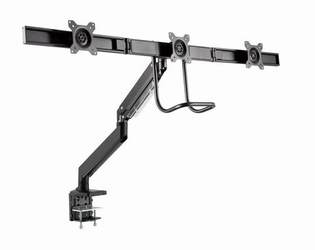 EAN 8716309127691 - Gembird MA-DA3-03 soporte para monitor 68,6 cm (27") Escritorio Negro imagen 3