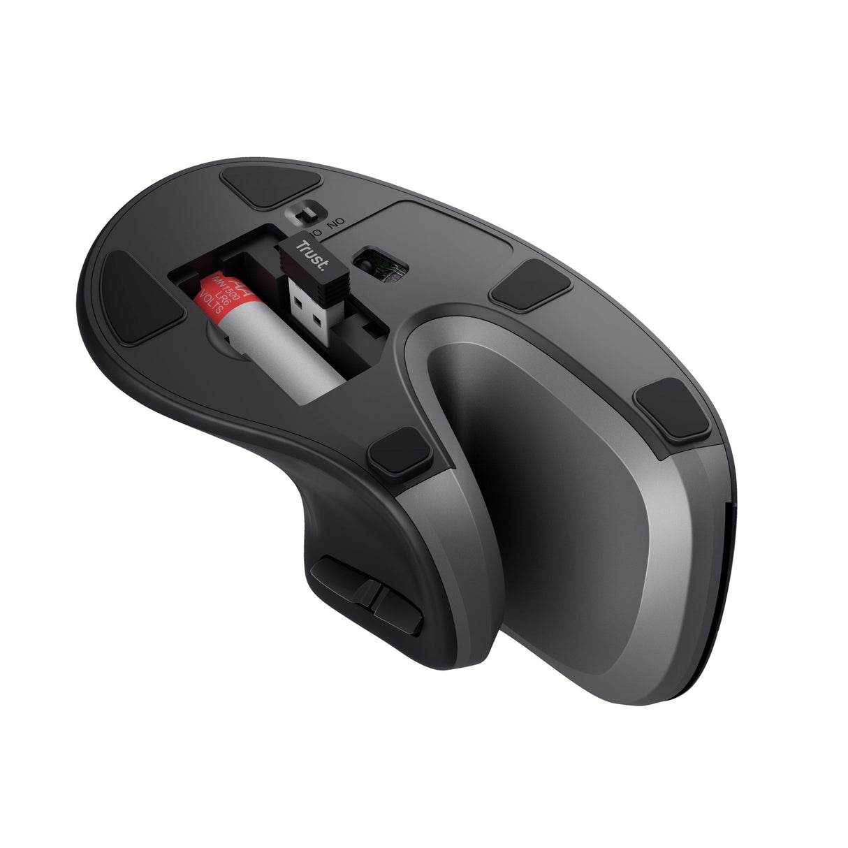 Ratón Ergonómico Inalámbrico Trust Verro Hasta 1600 Dpi