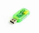 EAN 8716309100458 - Gembird SC-USB-01 cambiador de género para cable 3.5 mm Verde imagen 2