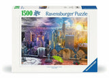 Puzzle 1500el Nowy Jork W Lecie I Zimie