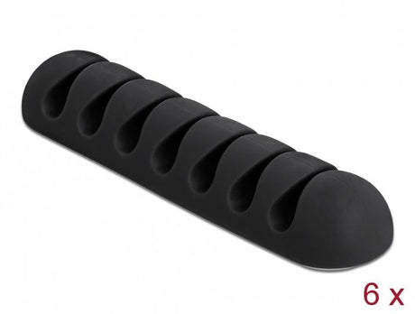 EAN 4043619183487 - DeLOCK 18348 organizador de cables Escritorio/pared Soporte para cables 6 pieza(s) imagen 2