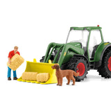 Schleich 42608 Farm World Tractor Con Remolque