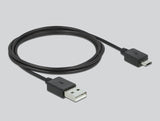 EAN 4043619632060 - DeLOCK 63206 adaptador de cable de vídeo 0,24 m HDMI tipo A (Estándar) DisplayPort + Micro-USB Negro imagen 3