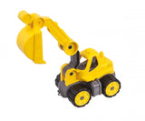 Big Power Worker Mini Bagger, Amarillo, De Plástico, 2 Año(S), Niño, 100 Mm, 240 Mm