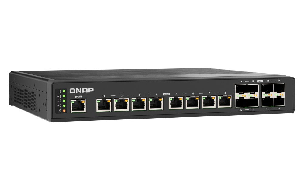 Qnap Qsw-Im3216-8s8t Switch Gestionado 10g Ethernet (100/1000/10000) Negro