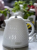 EAN 5908277385286 - ELDOM C265B NELA tetera eléctrica 1,7 L 2000 W Blanco imagen 7