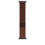 49mm Burgundy Alpine Loop - Large - Black Titanium Finish