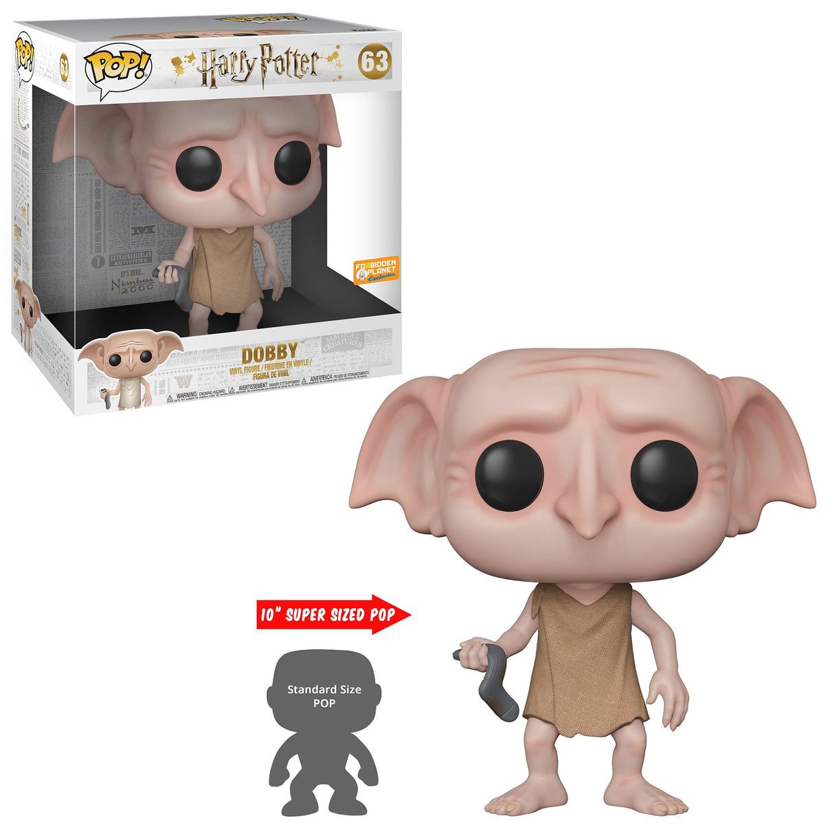 Figura Pop Harry Potter Dobby Exclusivo