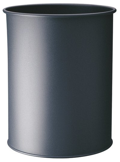 Durable Papierkorb Metall Rund 15 Liter Metallic Plata