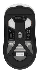 EAN 5901969444834 - GENESIS Zircon 660 ratón Juego mano derecha RF Wireless + Bluetooth + USB Type-A Óptico 12000 DPI imagen 11