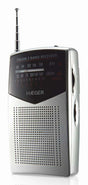 EAN 5608475012396 - Haeger PR-BIB.006A radio Portátil Analógica Negro, Plata imagen 1