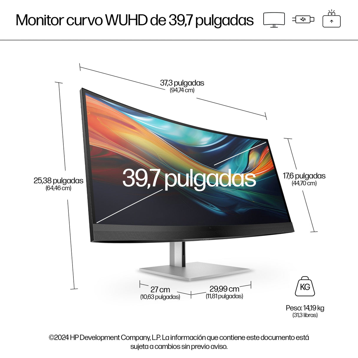 Series 7 Pro 39.7 Inch 5k2k  Conferencing Monitor-740pm